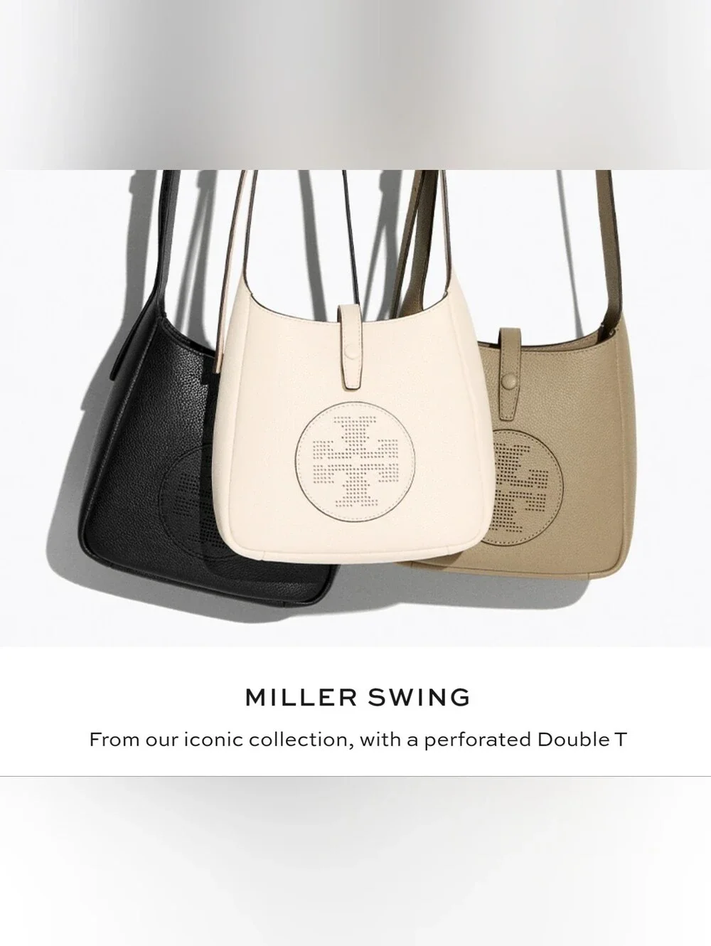 (1770) NWT TORY BURCH Miller Swing Crossbody Bag